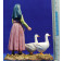 Pastora con ocas 12 cm resina Linea Martino Landi