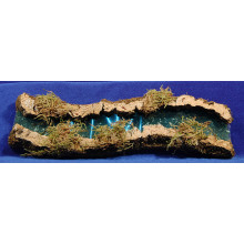 Río 30x8 cm corcho