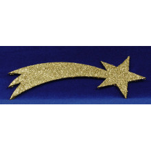 Estrella oro 25 cm cartón