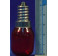 Bombilla E14 roja 5 cm cristal