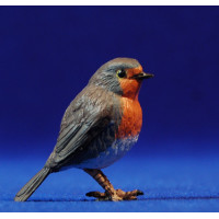 Pájaro petirrojo 25 cm plástico calidad