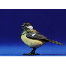 Pájaro azabache 25 cm plástico calidad