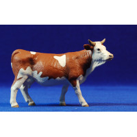 Vaca simmental 10 cm plástico calidad