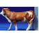 Vaca simmental 10 cm plástico calidad
