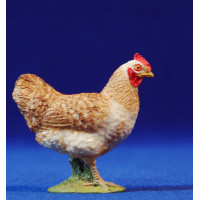 Gallina 15 cm plástico calidad