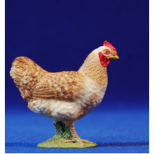 Gallina 15 cm plástico calidad
