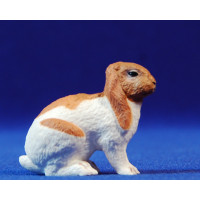 Conejo 12 cm plástico calidad