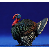 Pavo 15 cm plástico calidad