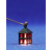 Farola luz roja 1,5 cm plástico
