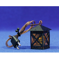 Farola bombilla luz amarilla 3,5 cm metal