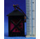 Farola bombilla luz roja 3,5 cm metal