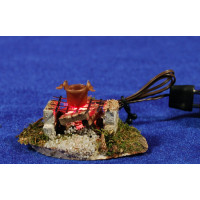 Fogata (3-4,5V)  3,5 cm madera