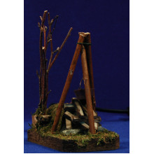 Fogata (220V) 11x6x12 cm resina