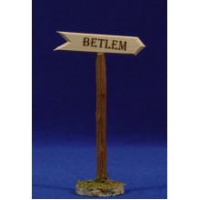 Indicador Betlem derecha 11 cm madera