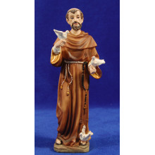 Sant Francisco de Assís 22 cm resina