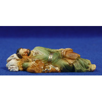 Sueño de San José 9 cm resina