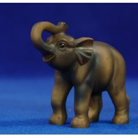Elefante cria 13 cm resina