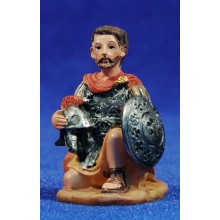 Soldado romano arrodillado 7 cm resina