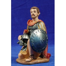 Soldado romano arrodillado 15 cm resina