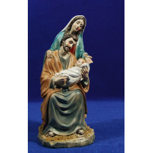 Nacimiento solo virgen de pie 18 cm resina