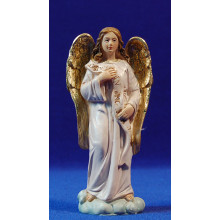 Ángel de pie blanco 11 cm resina Ángel de pie blanco 11 cm resina