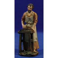 San José  carpintero 11 cm resina