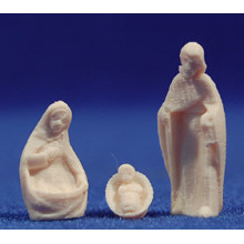 Nacimiento moderno sin pintar 3 cm plástico