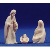 Nacimiento moderno sin pintar 4,5 cm plástico