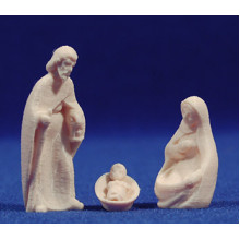 Nacimiento moderno sin pintar 4,5 cm plástico