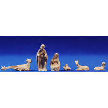 Nacimiento y estrella sin pintar 3 cm plástico Nacimiento y estrella sin pintar 3 cm plástico