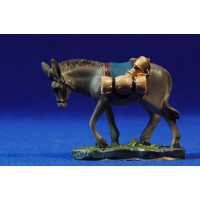 Asno cargado 6 cm resina