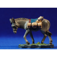 Asno cargado 7 cm resina