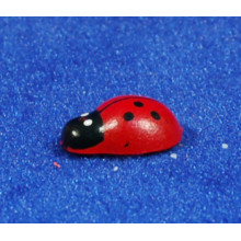 Mariquita 20 cm madera