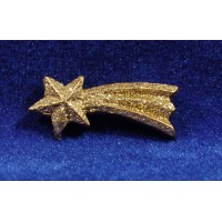 Estrella oro 3,5 cm resina