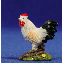 Gallo 10 cm resina