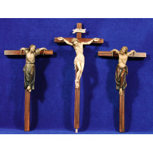 Cruces crucificción 14 cm madera