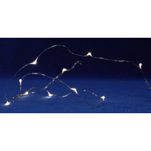 Tira 10 leds blancos 1m