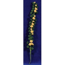 Enredadera flores amarillas 21 cm plástico