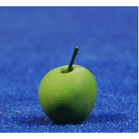 Manzana verde 1 cm resina