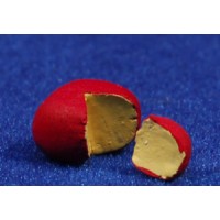 Queso bola con pedazo 1,5 cm resina