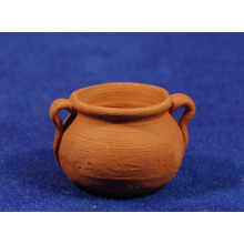 Olla terracota plana 2,5 cm barro