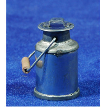Lechera asa madera 3,5 cm metal