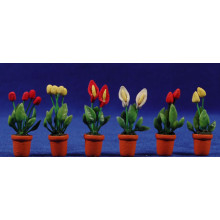 Maceta tulipas  4 cm resina