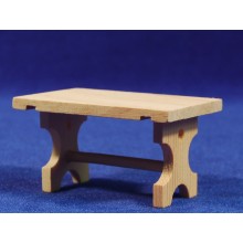 Mesa sola 4,5 cm madera
