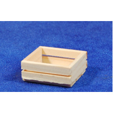 Caja para frutas o verduras 3 cm madera