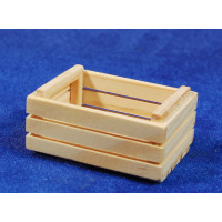 Caja para frutas o verduras 5 cm madera