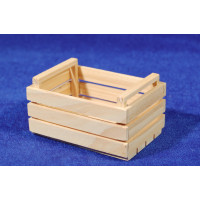 Caja para frutas o verduras 7,5 cm madera