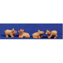 Cerdo infantil M2 7 cm resina