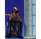 Farola luz amarilla 1,8 cm metal