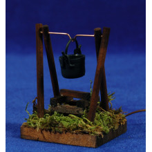 Fogata (3-4,5V) M2 6 cm madera